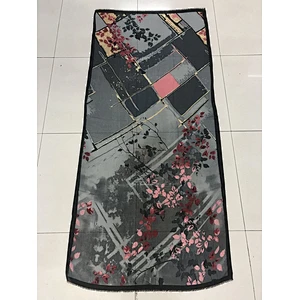 New design artistic style fashion satin scarf