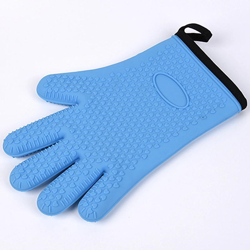 Hot Sale Microwave Heat Resistant Baking Glove,Waterproof Grilling Glove, Silicone Glove Oven Mitt