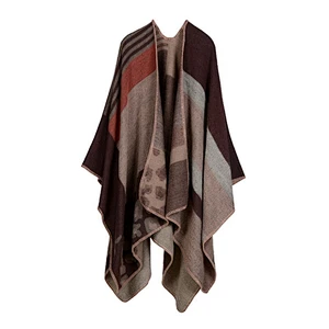 China winter womens blanket scarf poncho shawl wholesale ladies colorful blanket scarves stoles