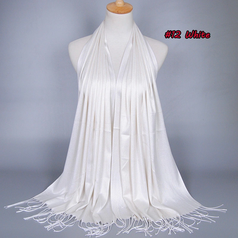 Online shop china islamic hijab silk head scarf