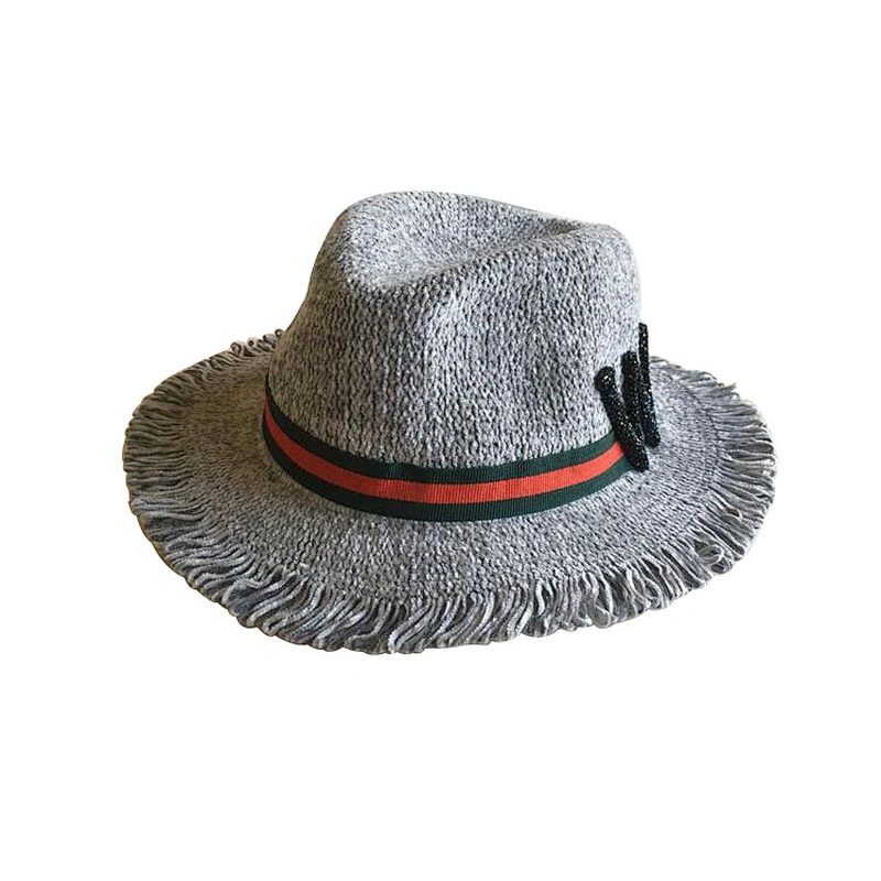 New Fashion Kids Boy Girl Unisex Fedora Hat Chenille hat Cool Jazz Hat
