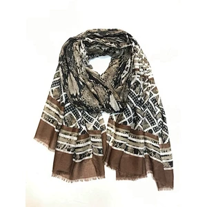 Women's  fashion colorful stripe scarf