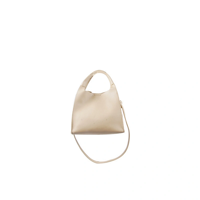 2019 New Women's Tote Bag Fashion White Small PU Trend Hand Bag