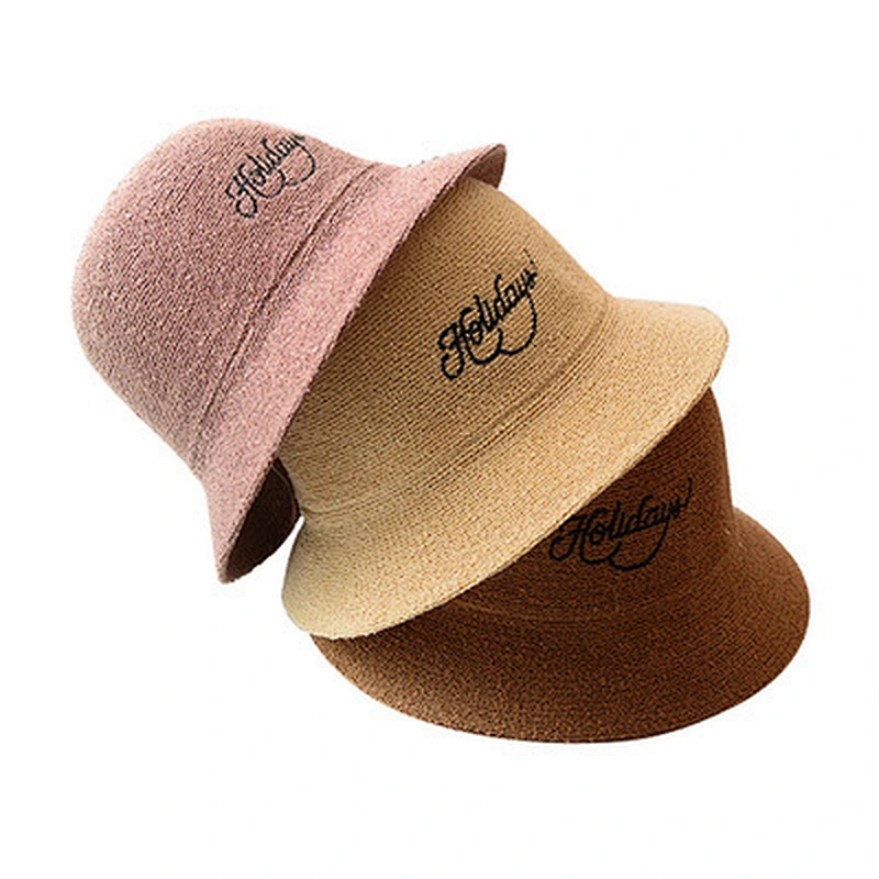 Floppy Foldable Summer Sun Beach Cloche Raffia Women Straw Hat