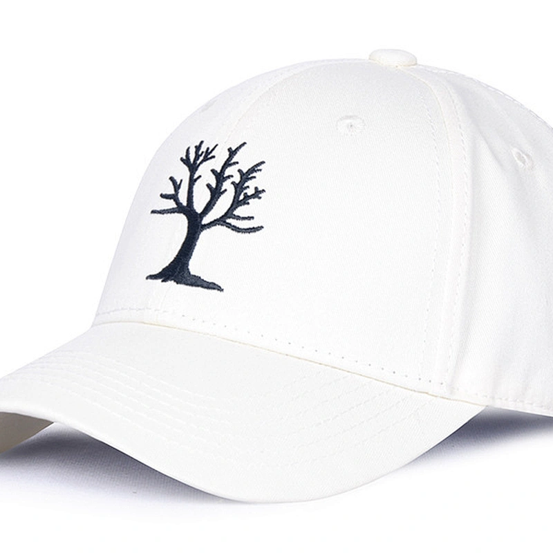 Wholesale 6 Panel Unstructured Baseball Cap Embroidery Dad Hats Custom Distressed Dad Hat