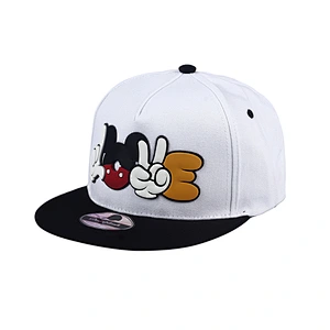2019 Hot Selling Custom Sublimation Cartoon Printing 6 Panel Flat Brim Snapback Cap Hats