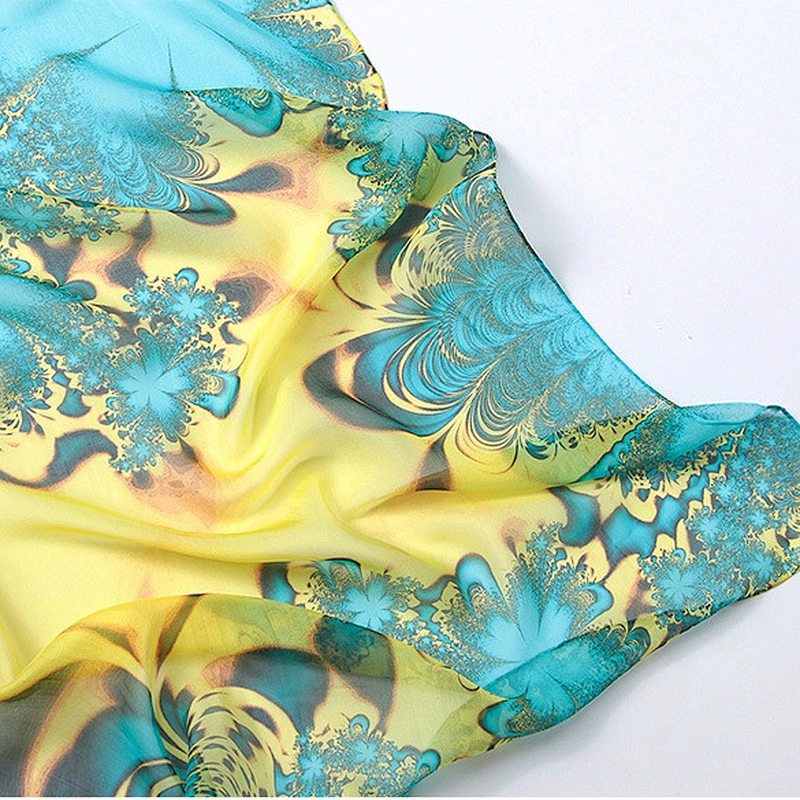 Hook flower wool scarf wedding scarf muslim 100 silk satin scarf