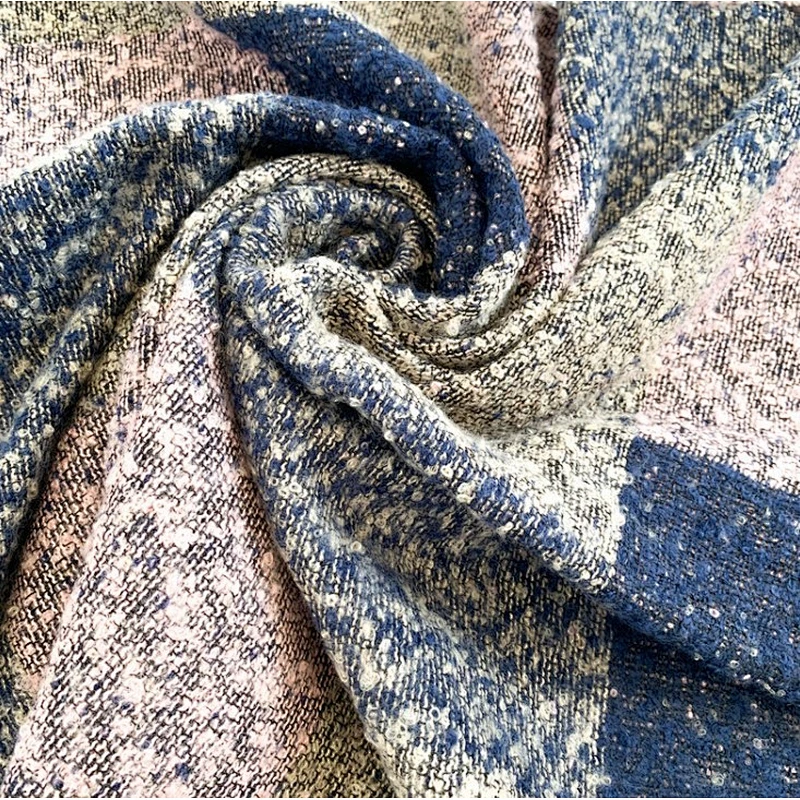 New fashion autumn and winter large checkered scarf thickened colorful scarf shawl