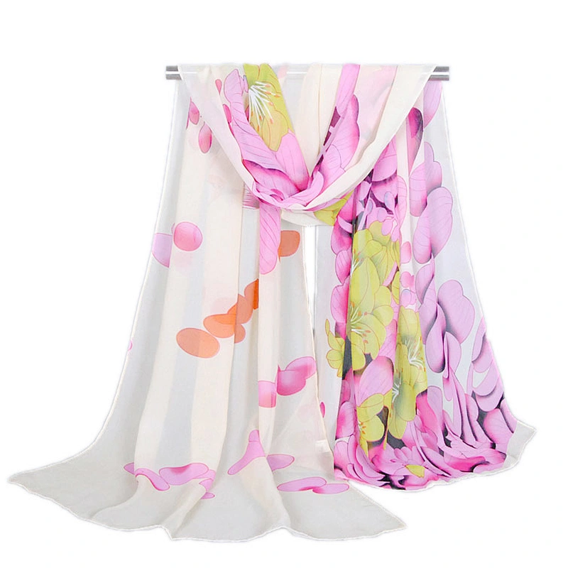 Dragonfly design silk scarf cotton hijab cotton scarf