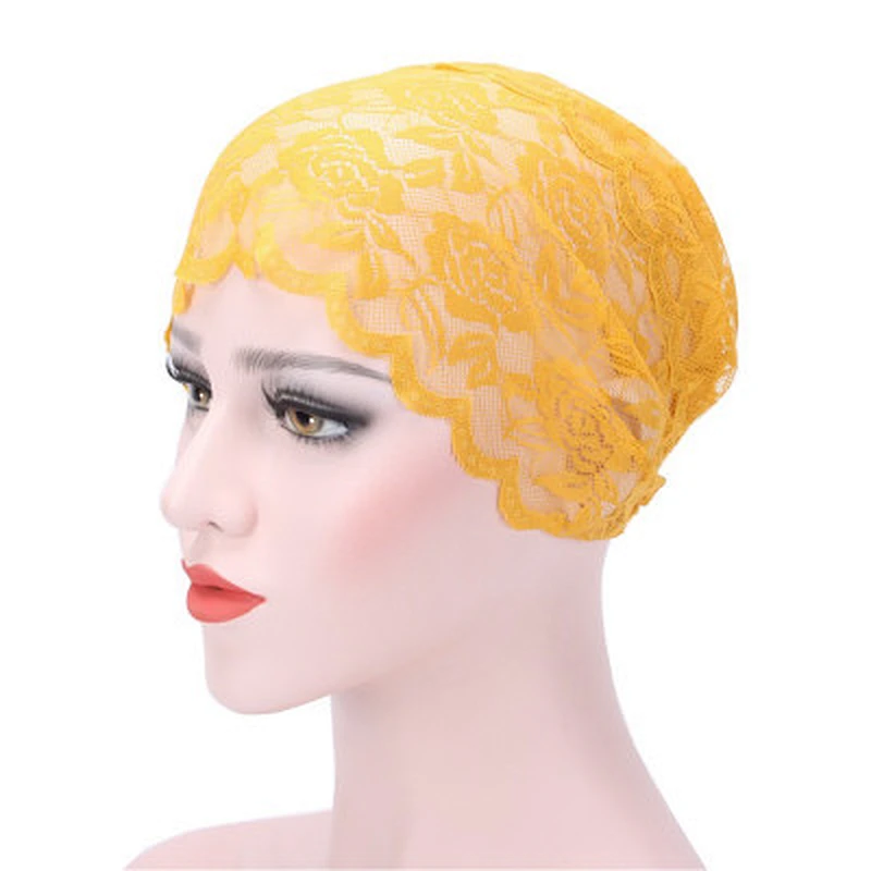 wholesale colorful cheap lace hijab/ muslim cap