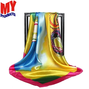 Office Ladies Scarf Indian Square Scarf Muslim Scarf Hijab