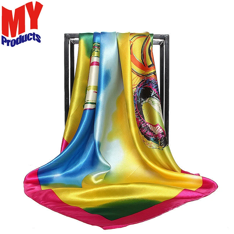 Office Ladies Scarf Indian Square Scarf Muslim Scarf Hijab