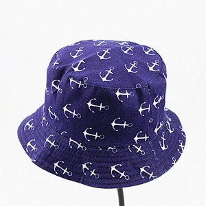 Summer Cheap Printed Pattern Ladies Fisherman Hat Shade Sun Hat Wholesale Fishing Bucket Hat