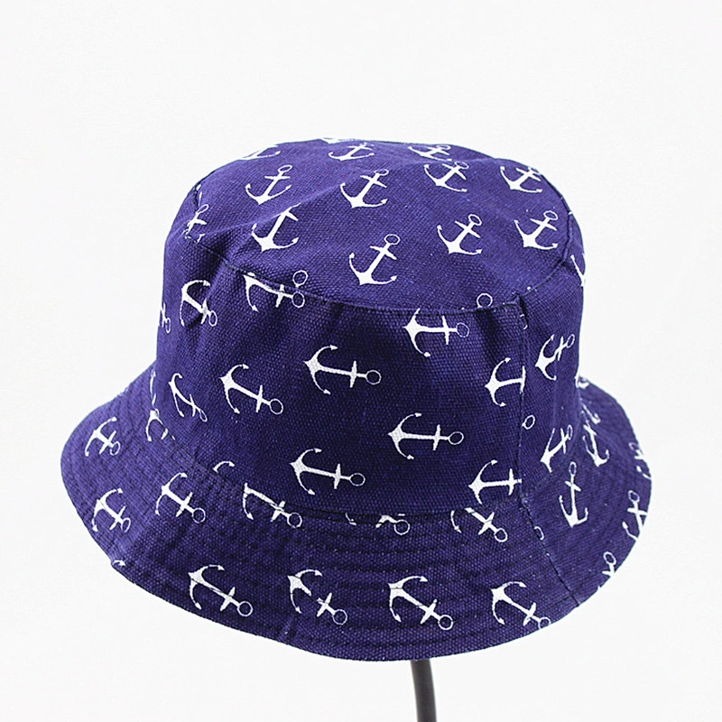 Summer Cheap Printed Pattern Ladies Fisherman Hat Shade Sun Hat Wholesale Fishing Bucket Hat