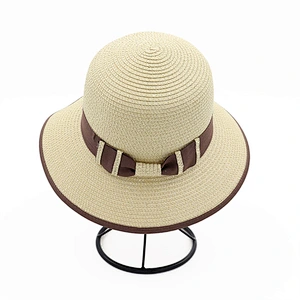 Wholesale Summer Beach Hat Foldable Women Sun Straw Hats