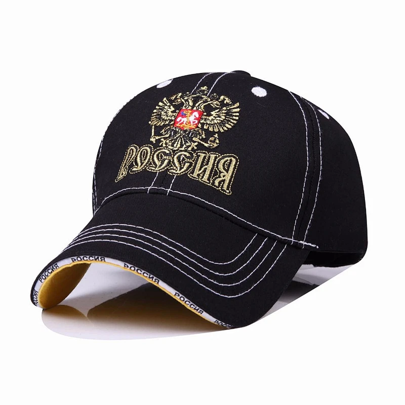 heavy brushed cotton outdoor sports cap summer baseball cap with 3D embroidery