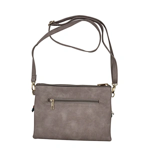 New Fashion Zipper Pocket Embroidery Shoulder Bag Crossbody Bag For Women