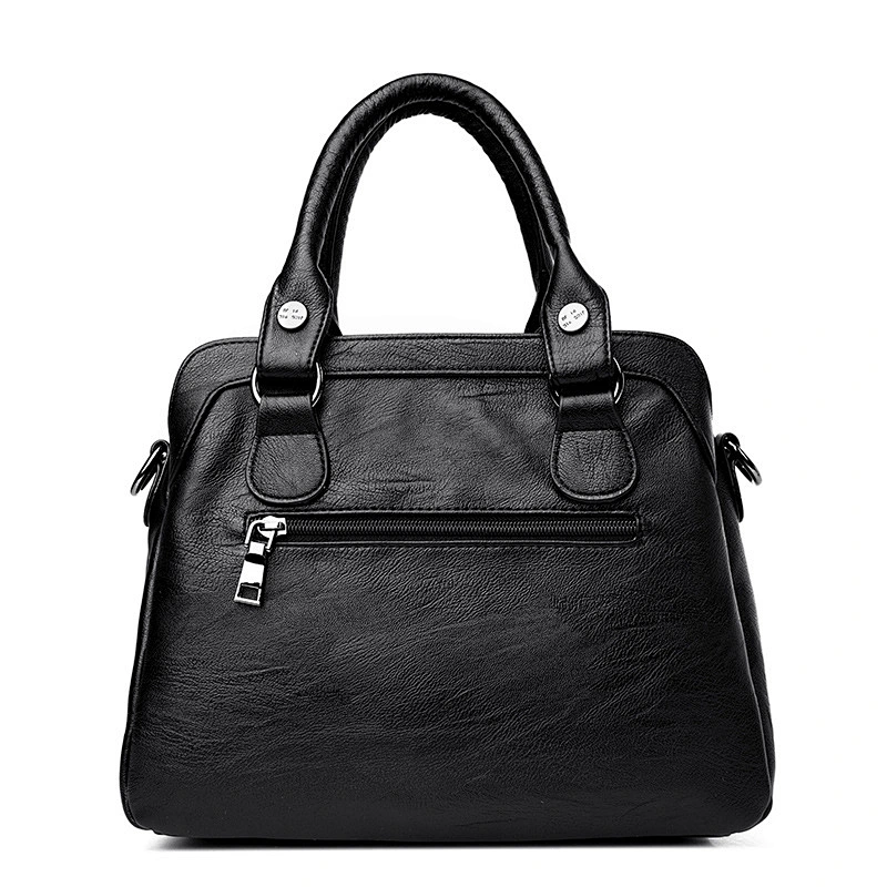 Factory Wholesale Personalized PU Leather Fashion Lady Handbag Tote Bag