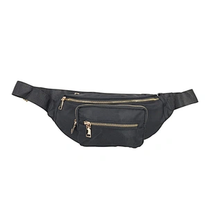 2019 Factory Hot Sale Best Quality Black Waterproof Waist Bag For Running