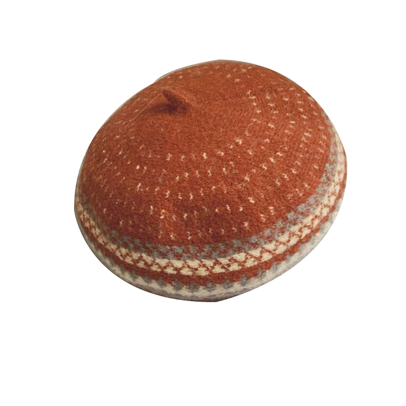 2019 Vintage Woollen Berets  Newsboy Cap Hat for Girl