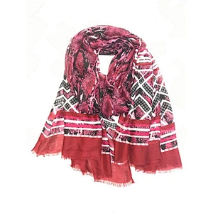 Women's  fashion colorful stripe scarf