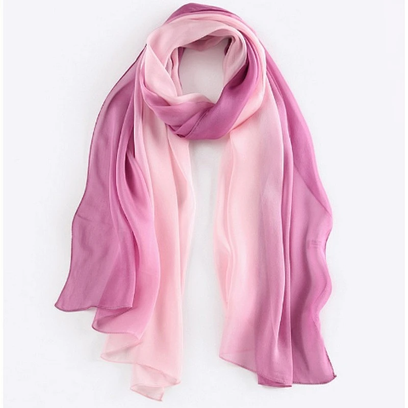 Digital Print Custom Made Design thai silk scarf scarves