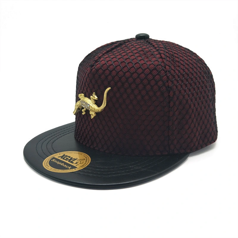 Snapback Classic Trucker Mesh Cap Flat Billed Trucker Hat