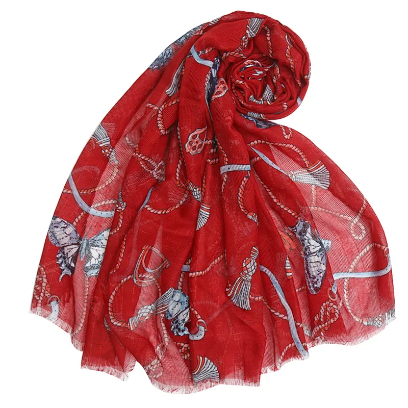 Spring and summer  scarf outdoor holiday sunshade shawl Muslim's scarf