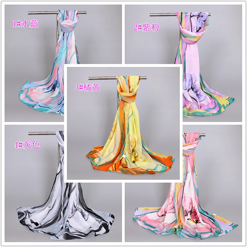 Satin silk scarves hot arab hijab pashmina scarf