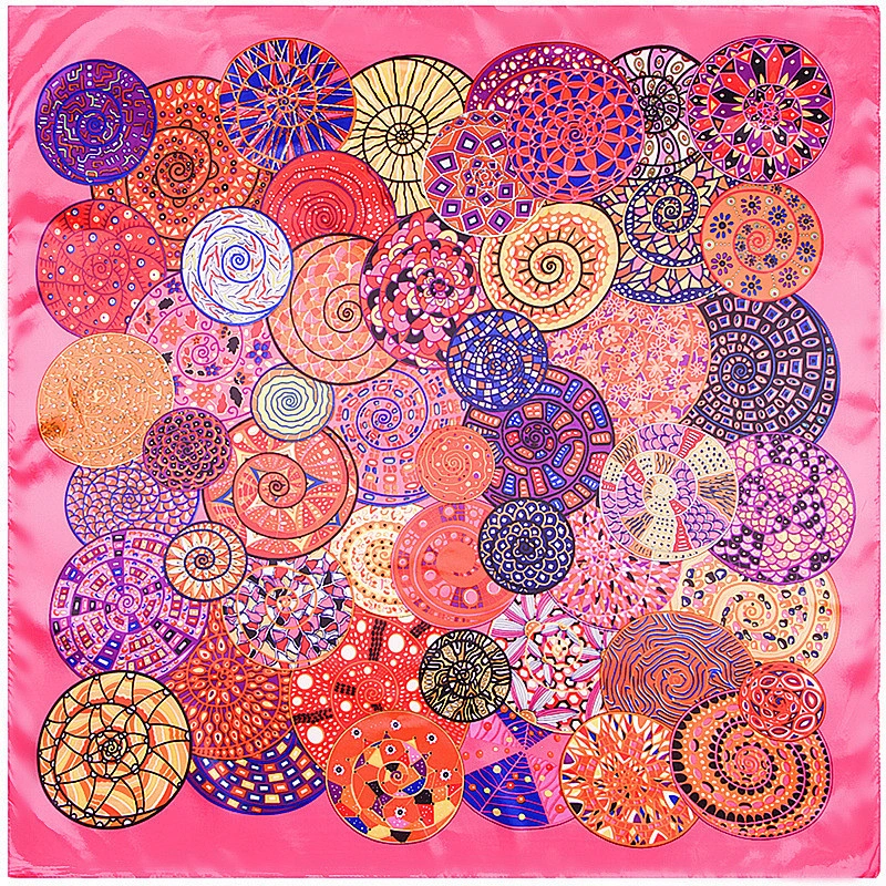 Scarf Oversize Cross Print Scarf Scarf Pasmina