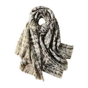 European and American style winter classic warm lady's scarf