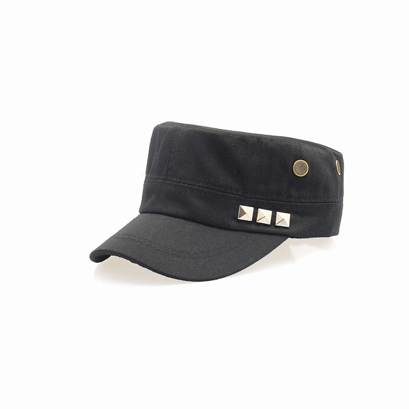 Wholesale professional High Quality Army Green Man Cap Round Hat With Embroidery LOGO