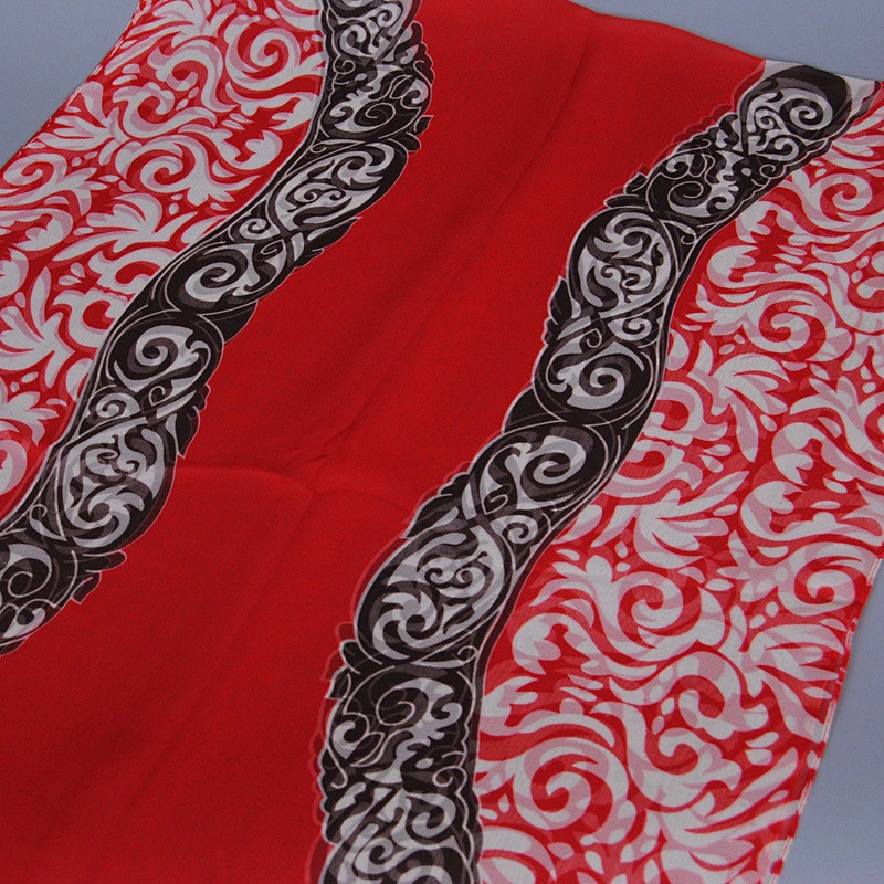 Women Scarf Fashion Floral Scarf Shawls 100% Silk Islamic Scarf Hijab