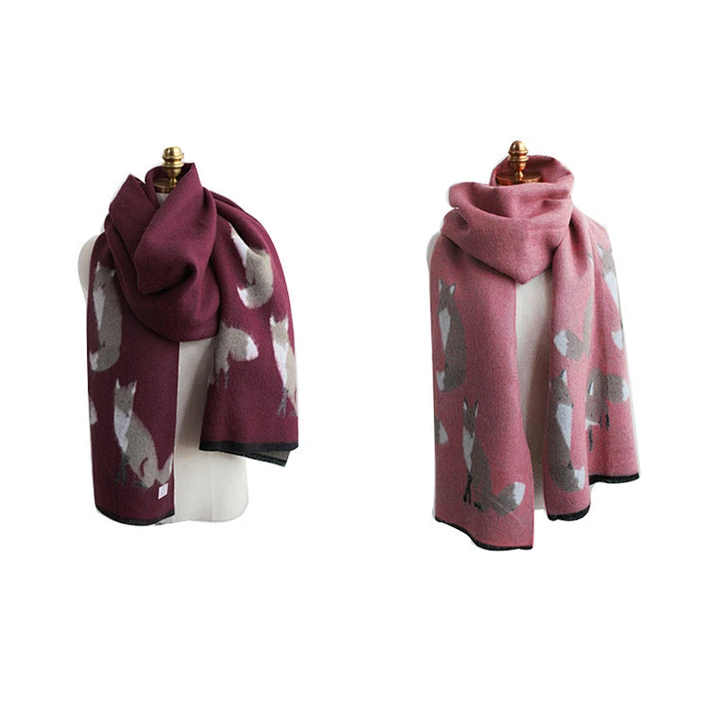 Wholesale winter warm cashmere scarf ladies pashmina cashmere scarf and shawls