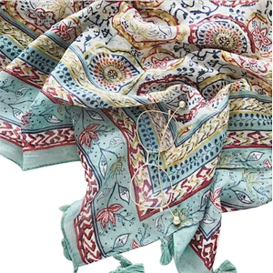 Bohemian travel uv proof scarf beach shawl  versatile scarf