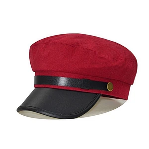 Classic beret hat wholesale cotton wild breathable octagonal cap