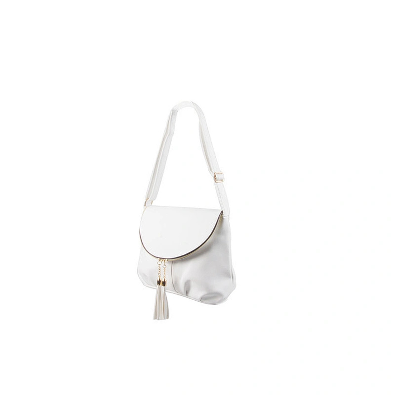 New Arrival PU Single Shoulder Bag Fashion Design Lady Tassel Pendant Tote Bag
