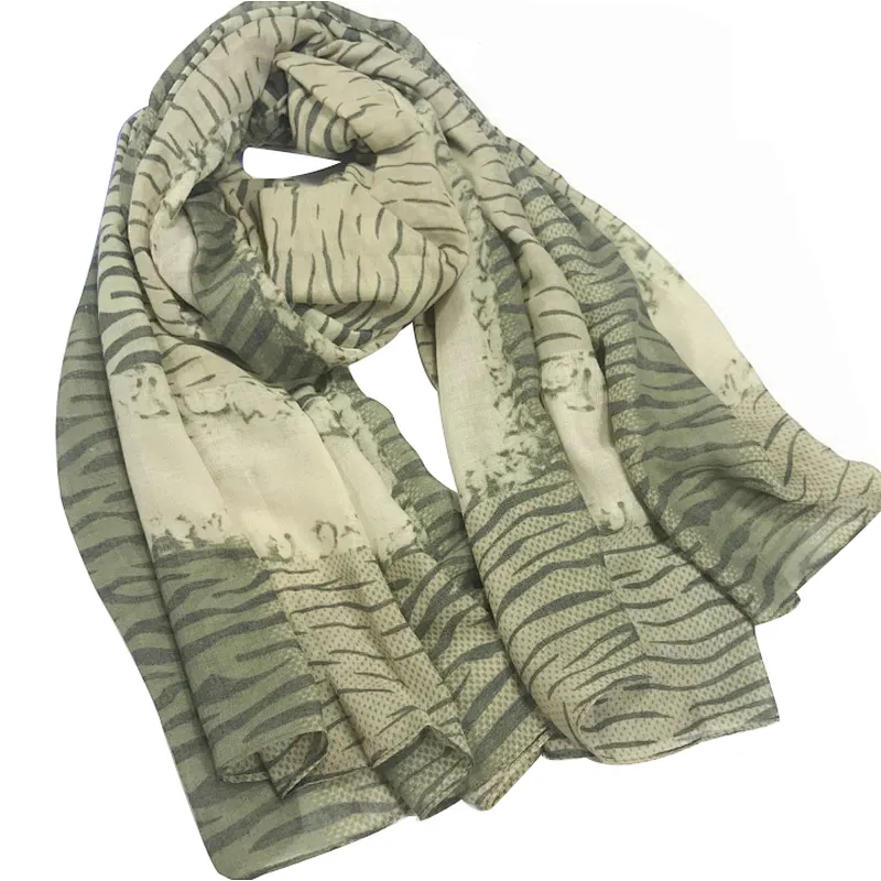 Zebra-print Scarf Women's Floral Scarves cotton scarves popular shawls
