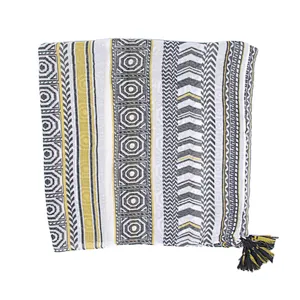 New  style fashion Vintage wavy pattern shawl  scarf