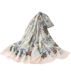 lady's long fashion scarf  beach towel sunscreen shawl scarf
