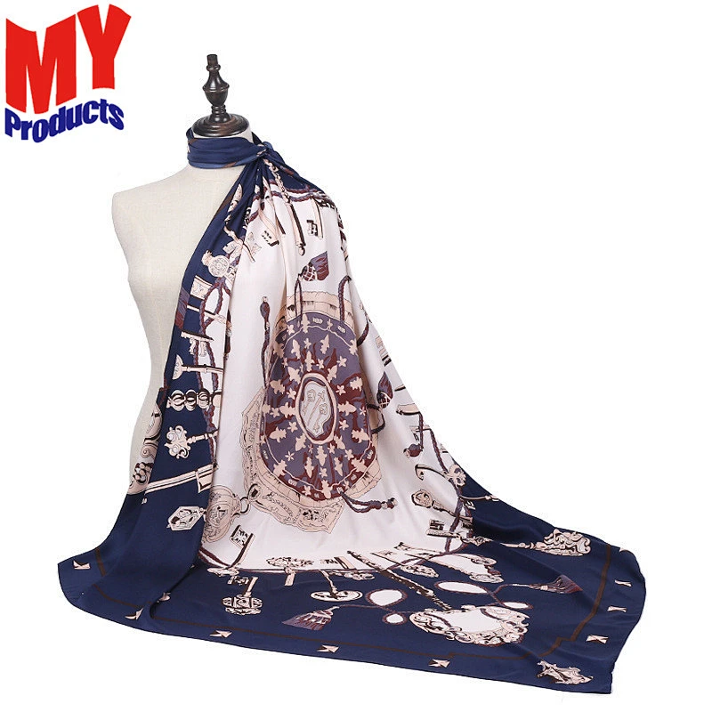 Scarf Women Chiffon Square Hijab Shawl Scarf