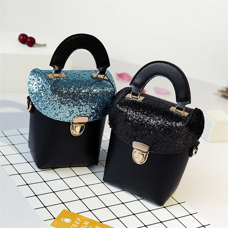 Cute Small Girls PU Material Custom Kids Messenger Bag