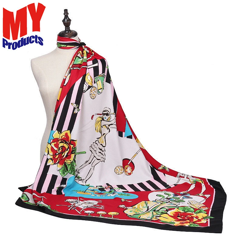Turkish hip scarf ladies stoles and shawls neck bandana scarf