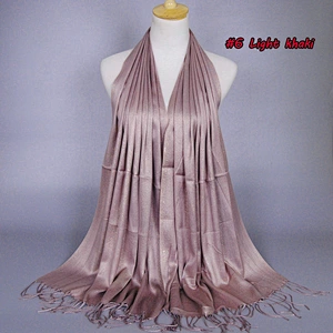 Online shop china islamic hijab silk head scarf