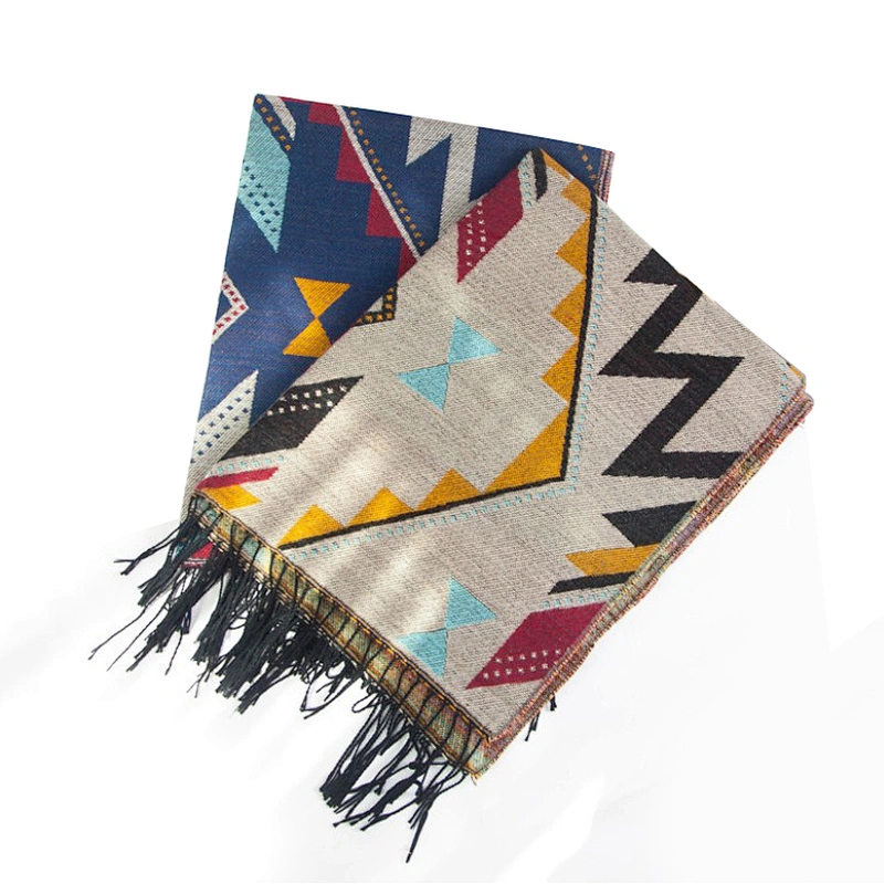 Autumn and winter new fashion style romantic scarf thickened Christmas tree scarf shawl