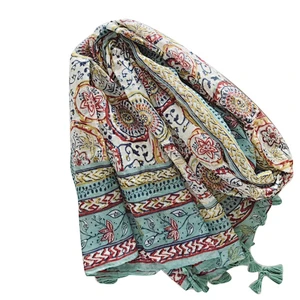 Bohemian travel uv proof scarf beach shawl  versatile scarf