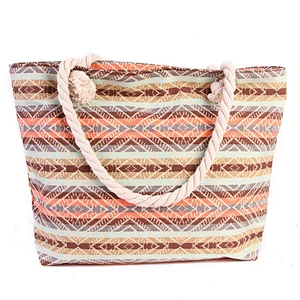 Wholesale Top Quality Canvas Tote Shopping Shoulder Bag Canvas Beach Bags For Women