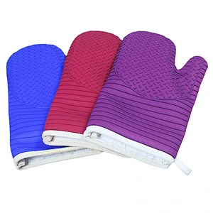 Long Microwave Oven Glove Heat Proof Resistant for Right Left Hand Kitchen Cooking Baking Gloves