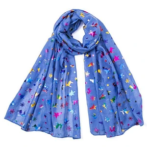 New autumn and winter Christmas fashion  tree printed scarf