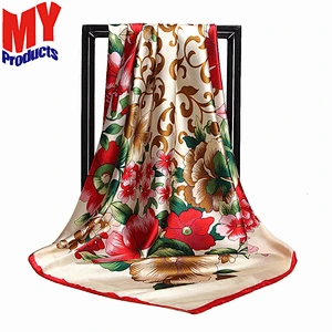 Malaysia head scarf 100 polyester scarf 2017 tartan plaid scarf
